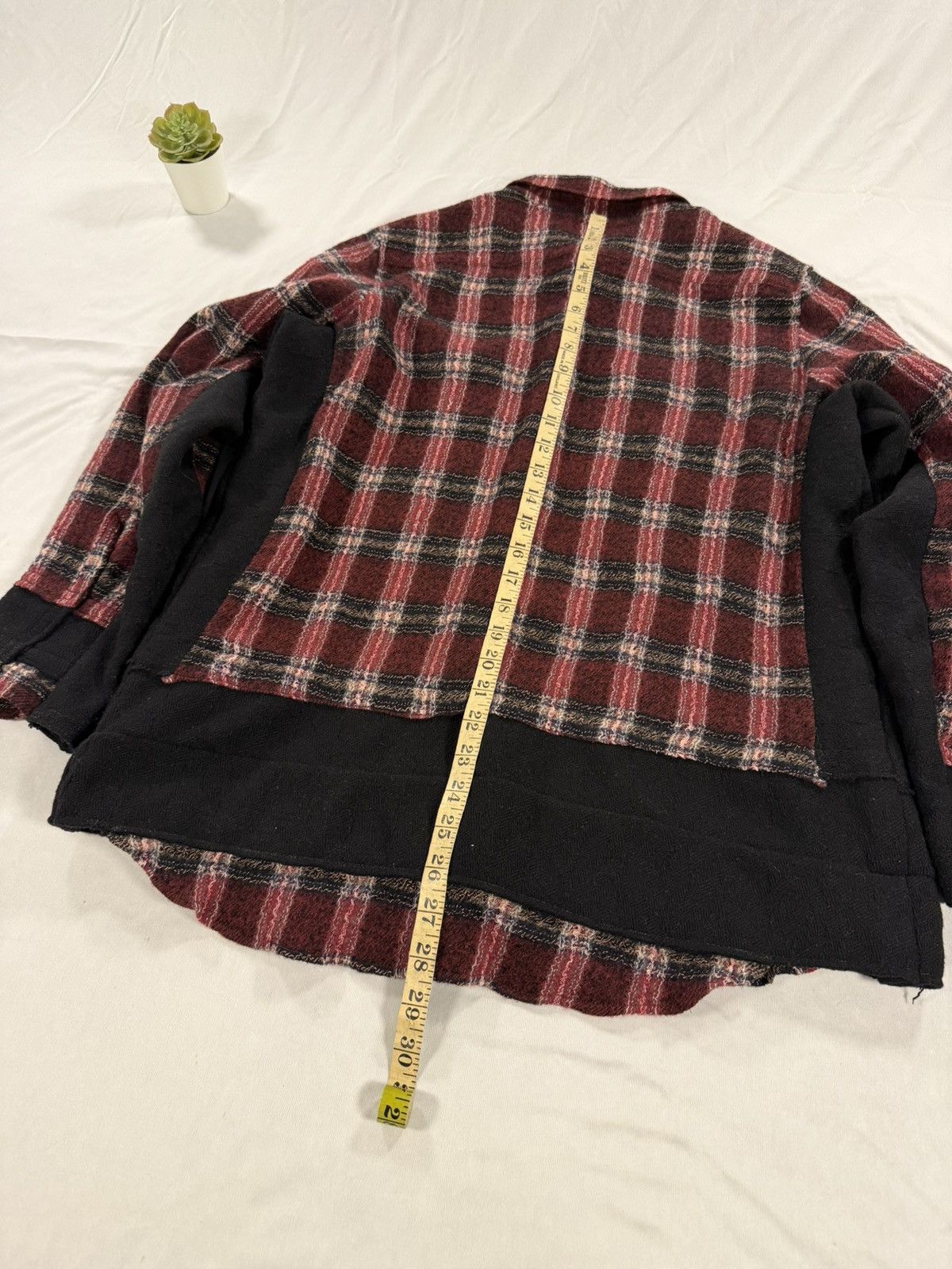 Saint Laurent Paris Saint Laurent Paris 2018 Gauze Wool Flannel Shirt Red Size L Size US L / EU 52-54 / 3 - 9 Thumbnail