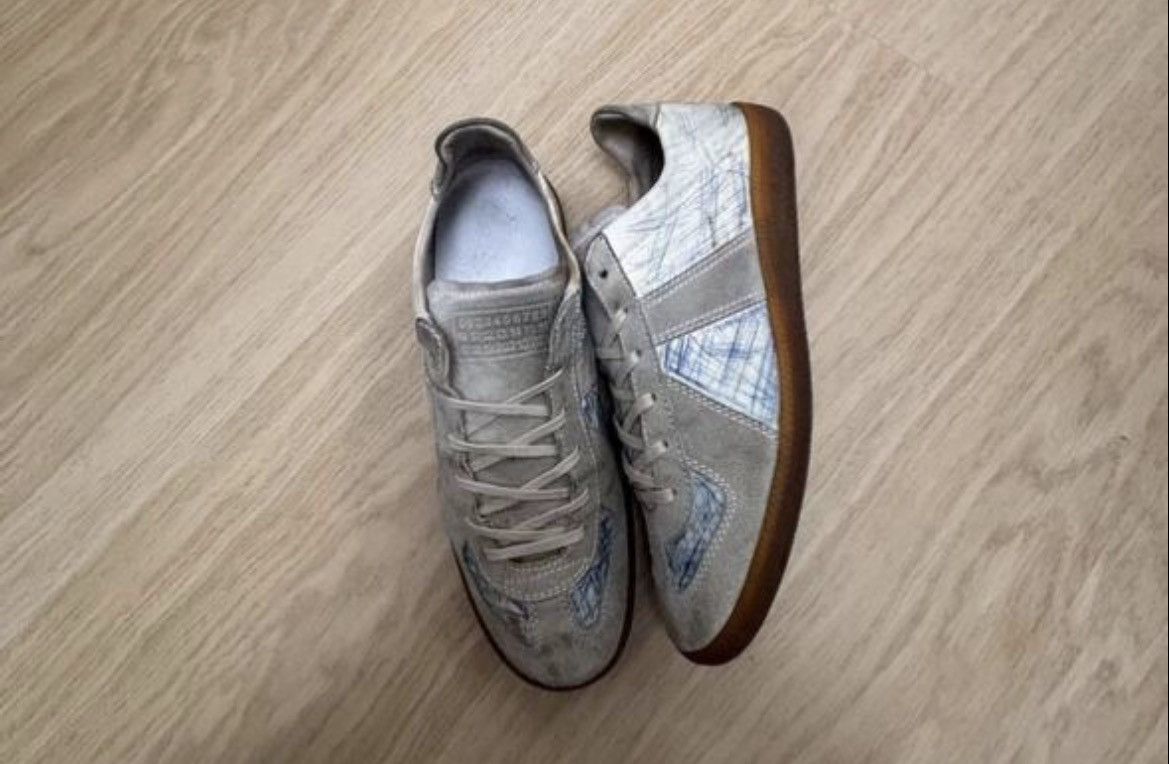 Maison Margiela Maison Margiela Replica drawn with blue pen 07ss Size US 9 / EU 42 - 4 Thumbnail
