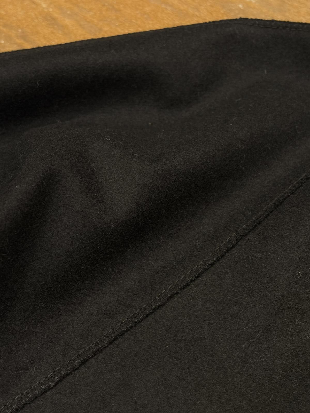 Tom Ford Tom Ford Black Wool-Silk Top with Leather Drawstring Detail Size S / US 4 / IT 40 - 4 Thumbnail