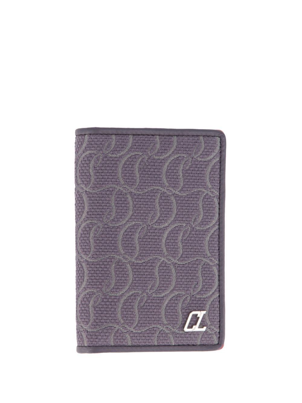Christian Louboutin oc11z0225 Size: OS/Sifnos Card Holder in Purple Size ONE SIZE - 1 Thumbnail