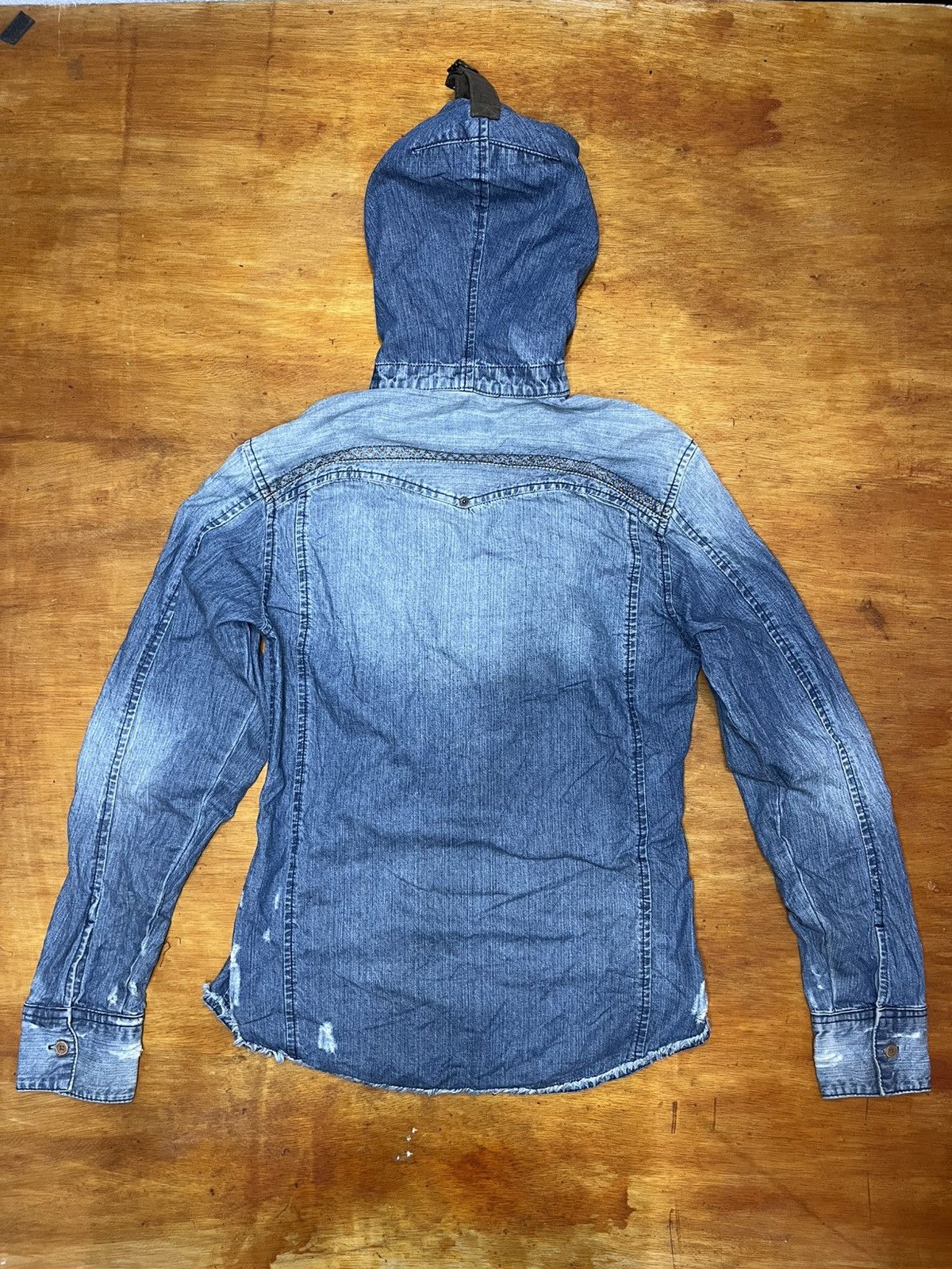 PPFM Authentic PPFM Jeans Denim Jacket Full Zipper Size US S / EU 44-46 / 1 - 3 Thumbnail