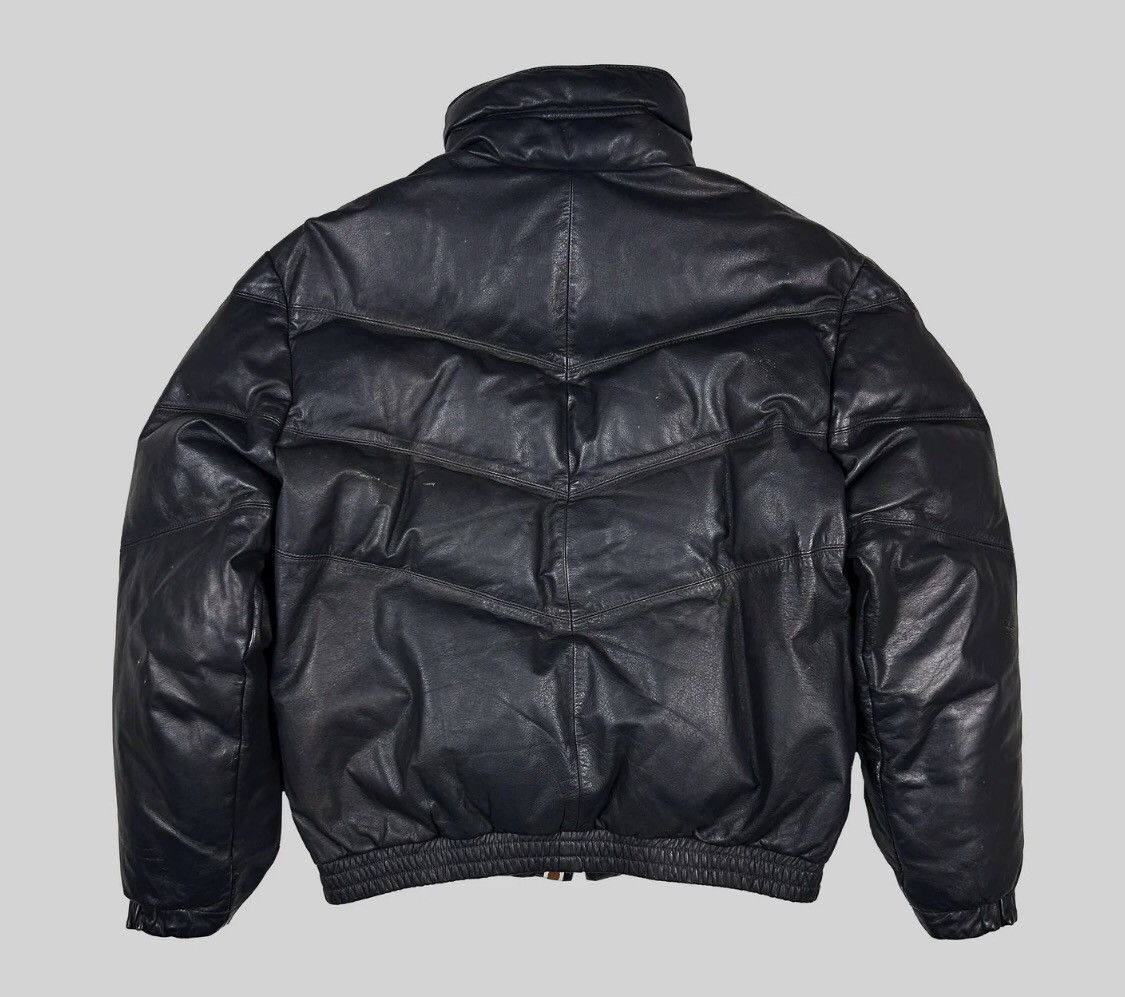 Bape 2004 Nigo Era Bape Leather Down Jacket Size US M / EU 48-50 / 2 - 2 Thumbnail