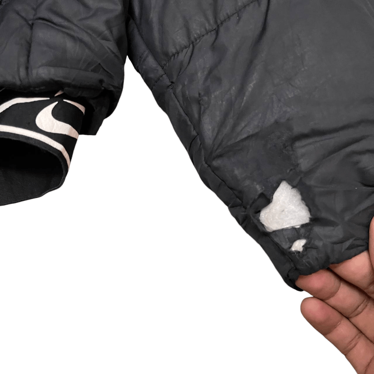 Nike Nike Puffer Hooded Jacket Black Size US S / EU 44-46 / 1 - 6 Thumbnail