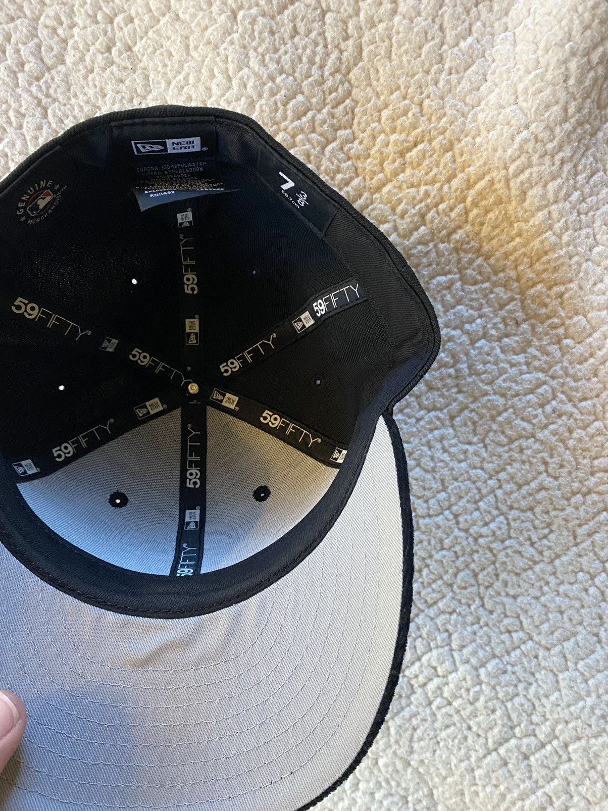 New Era New Era Fitted Hat 7 3/8 Size ONE SIZE - 3 Thumbnail