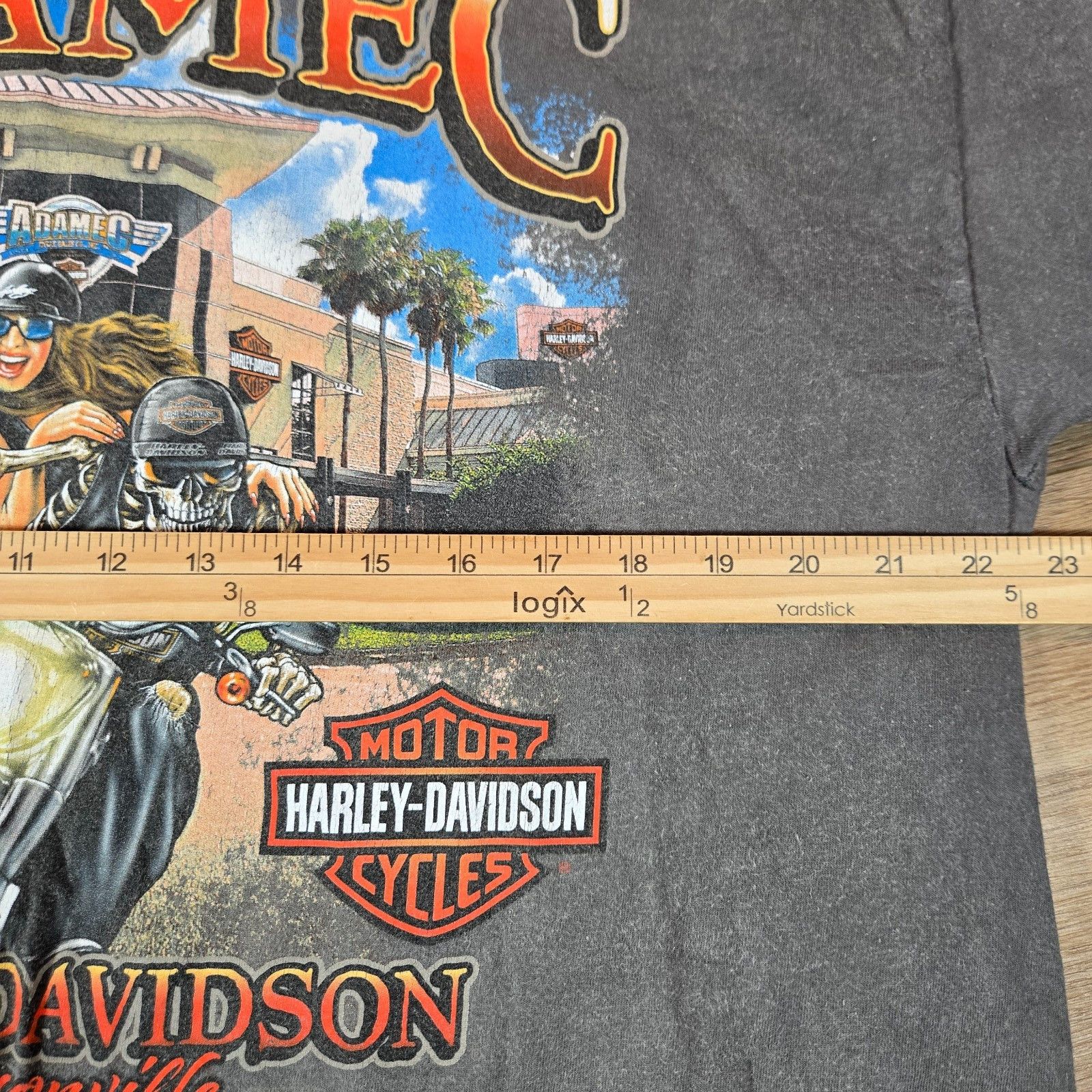 Harley Davidson Harley-Davidson FL T-Shirt Men’s XL Biker Skeleton Size US XL / EU 56 / 4 - 9 Thumbnail