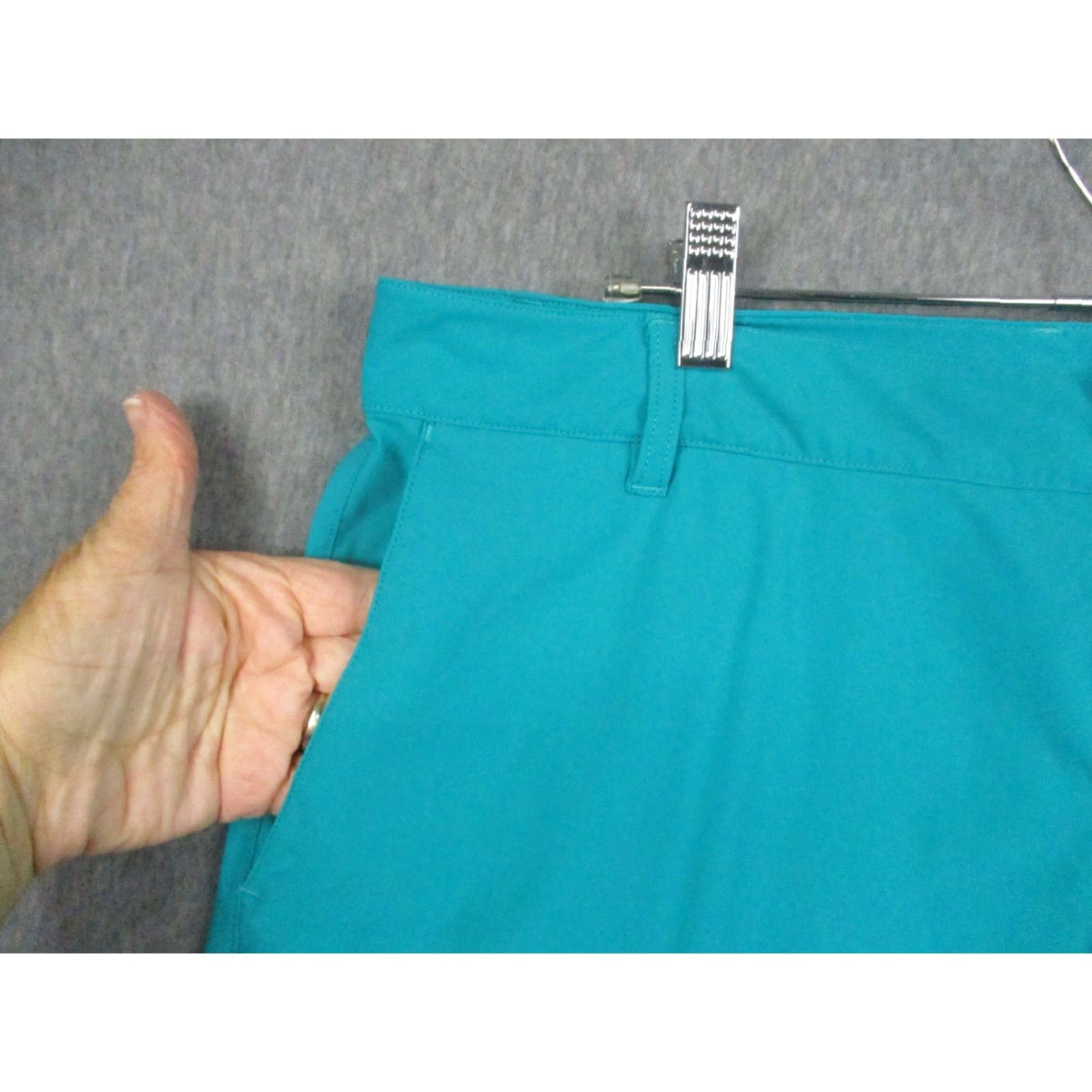 Rhone Rhone Mens Swim Bottoms Shorts Blue Solid Quick Dry 35 2022 Athletic Performance Summer Above-the-Knee Pockets Lightweight Breathable Size US 35 - 3 Thumbnail