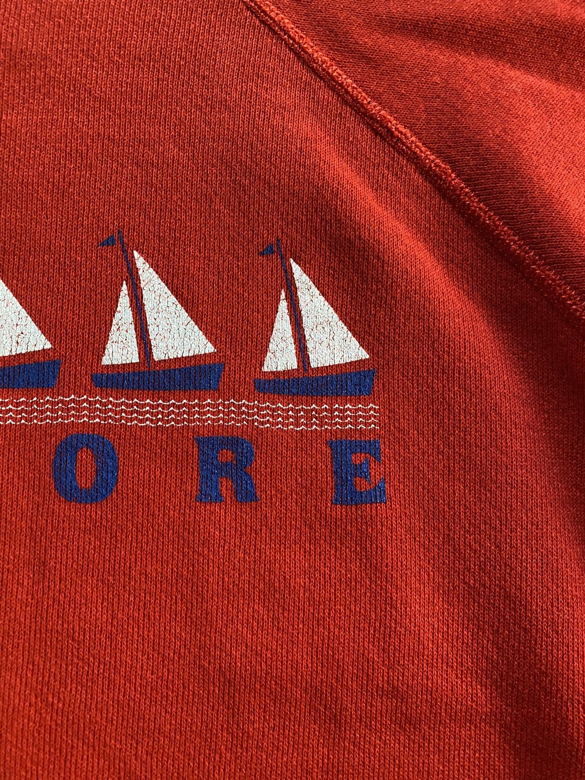 Hanes Vintage 80’s Baltimore Sailboats Raglan Crewneck Sweatshirt Size US M / EU 48-50 / 2 - 5 Thumbnail
