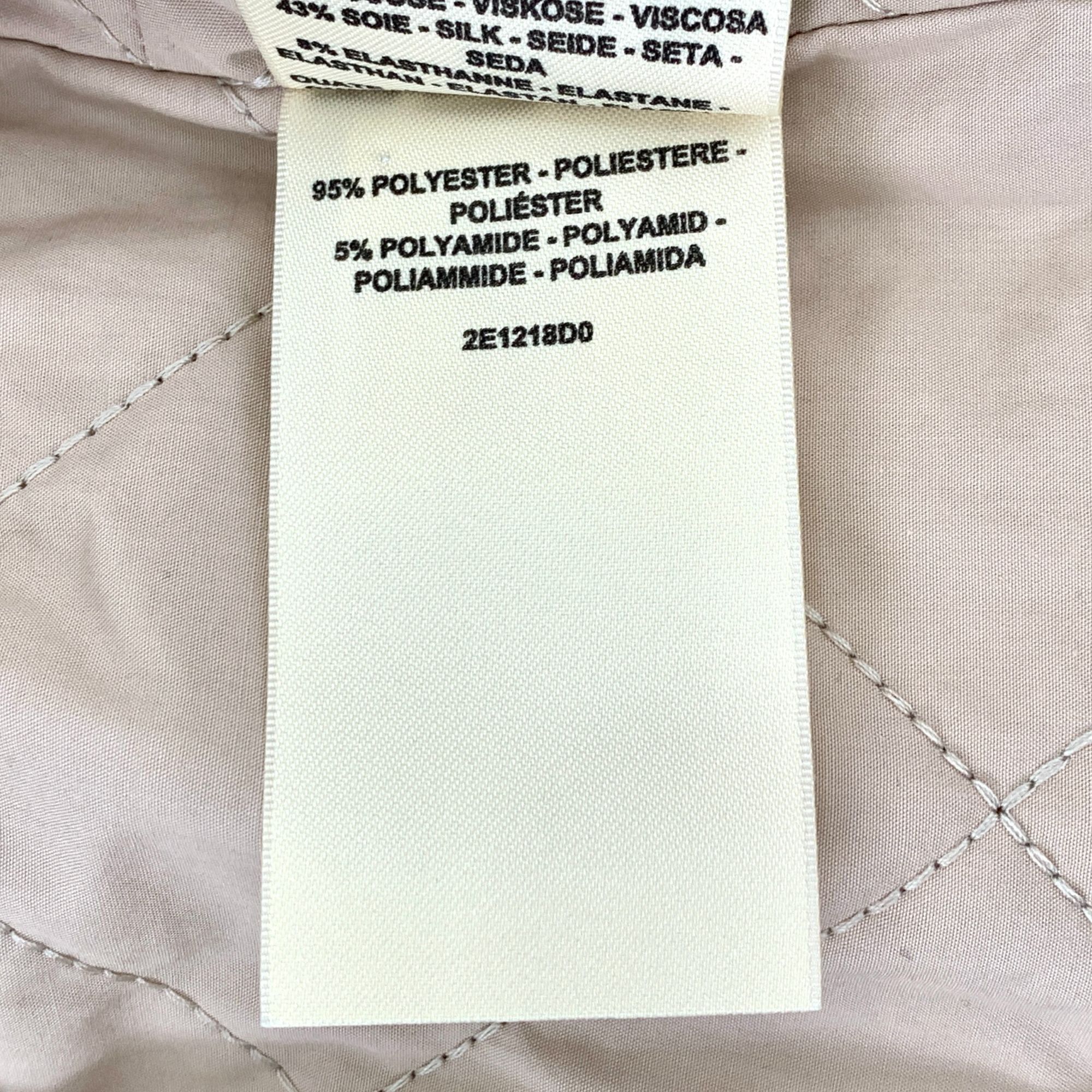 Hermes Hermès Paris Womens Beige Leather Buckle & Zipper Jacket Siz Size XS / US 0-2 / IT 36-38 - 5 Thumbnail