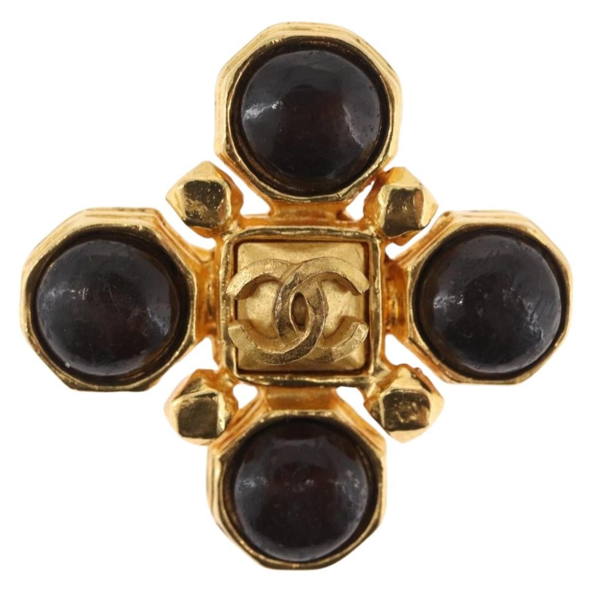 Chanel Chanel Coco Mark Brooch Size ONE SIZE - 2 Thumbnail