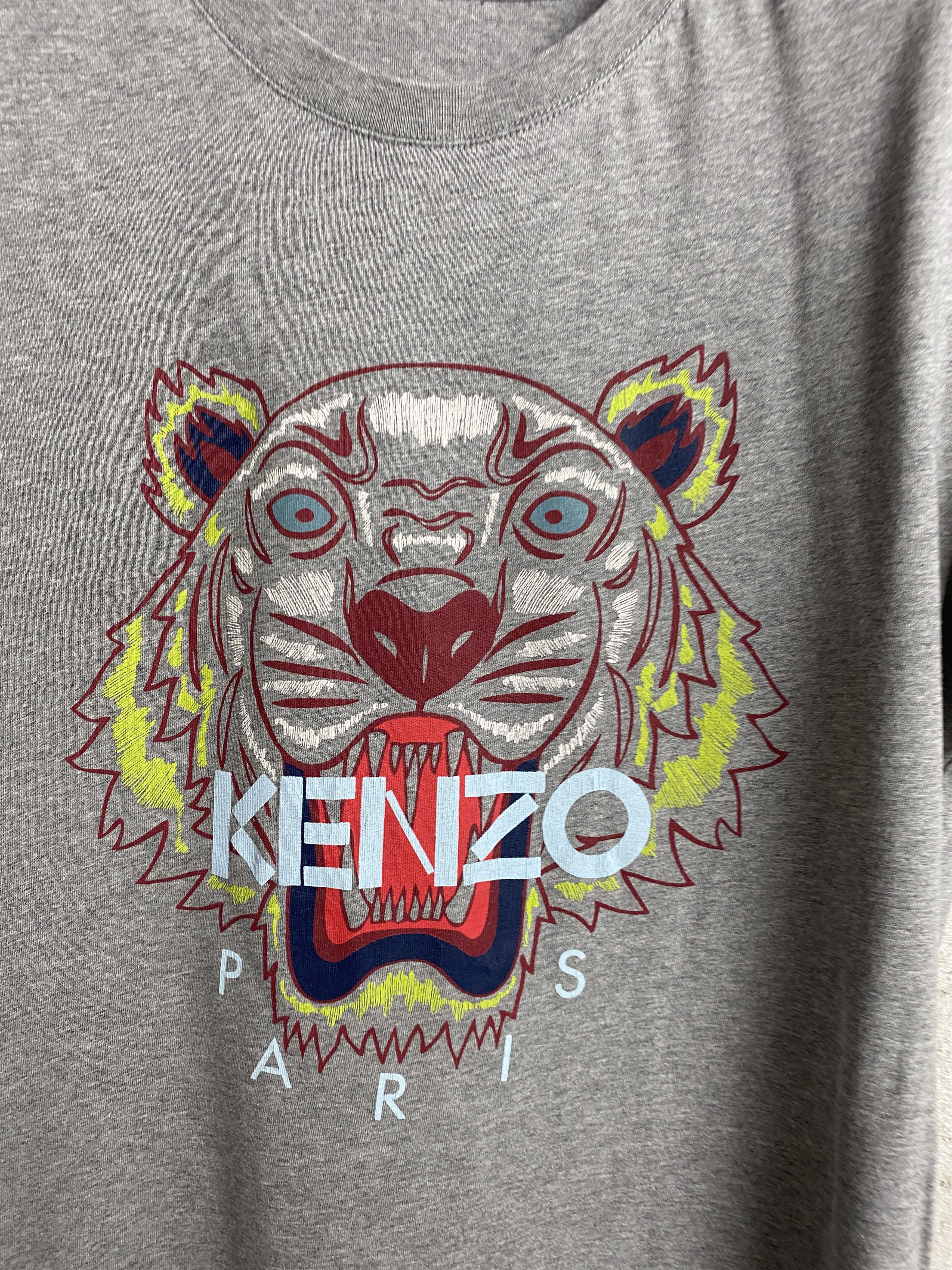 Kenzo Kenzo big logo tiger printed t-shirt tee Size US S / EU 44-46 / 1 - 2 Thumbnail