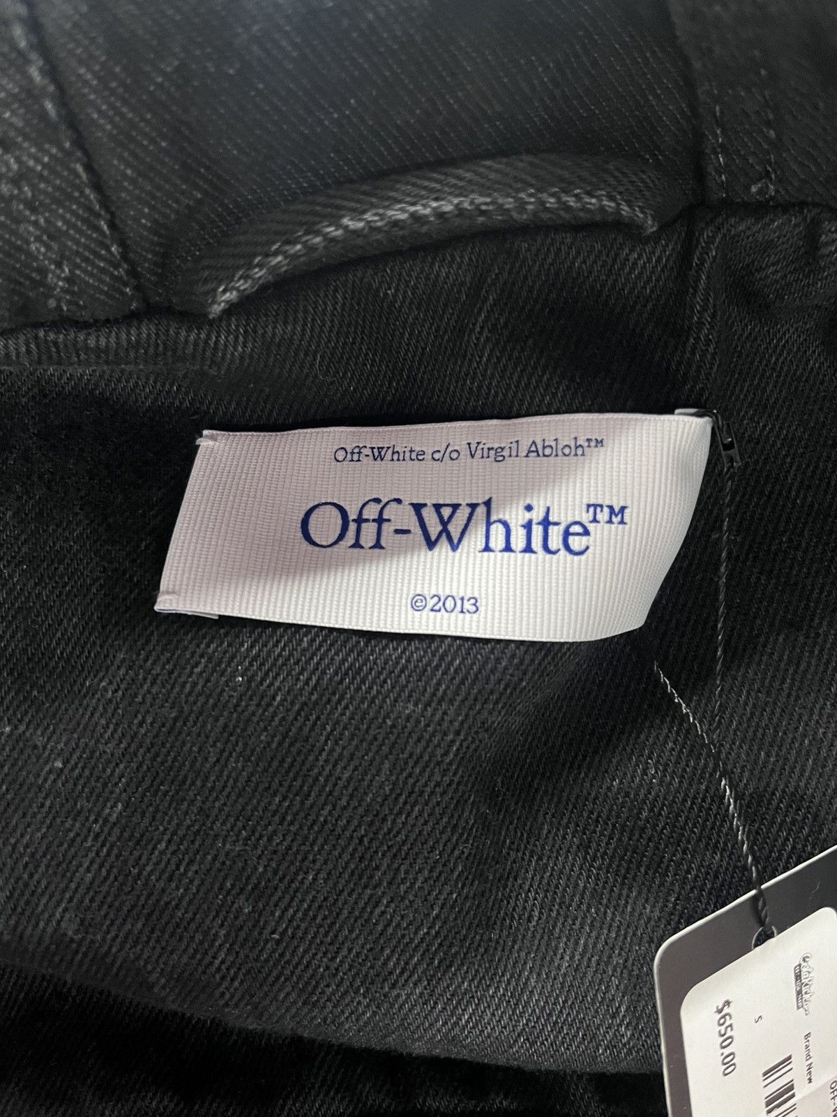 Off-White OFF-WHITE Nature Lovers Denim Jacket Size US XL / EU 56 / 4 - 3 Thumbnail