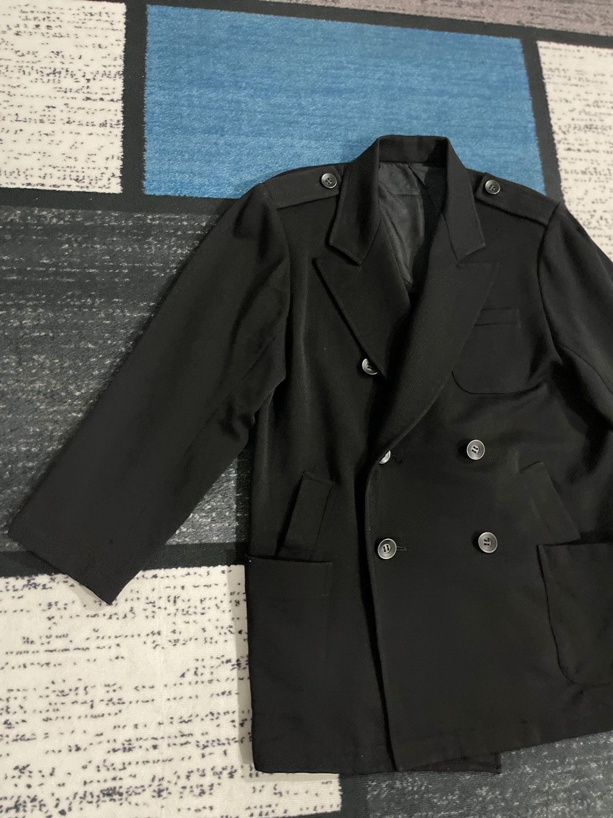 Yohji Yamamoto 📌Binding Now📌Y’s Yohji yamamoto double breasted wool jacket Size US L / EU 52-54 / 3 - 5 Thumbnail