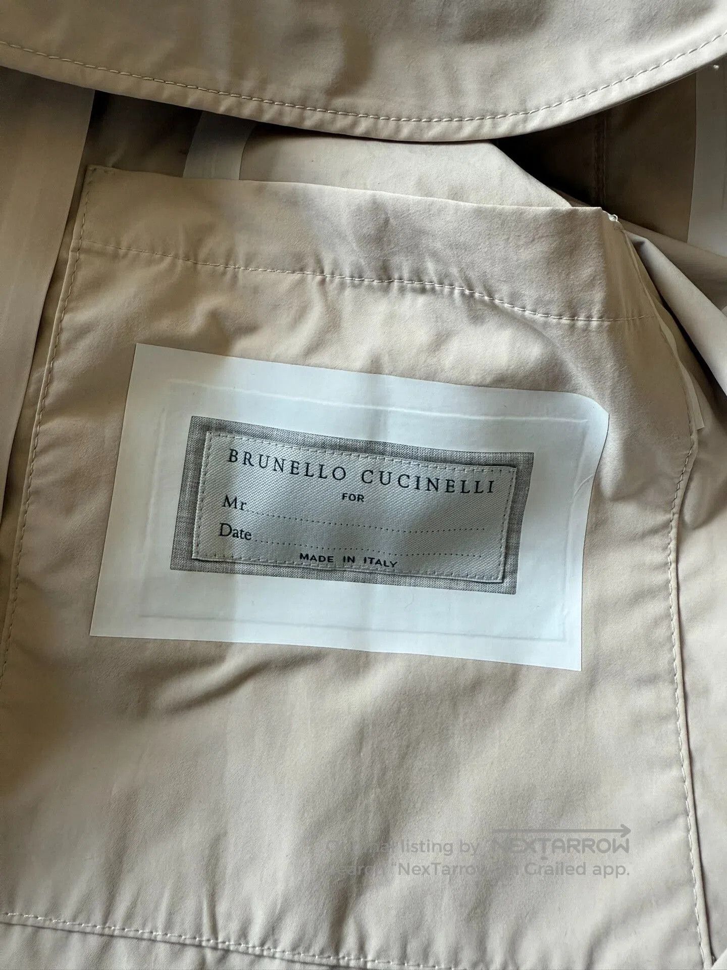 Brunello Cucinelli Brunello Cucinelli Beige Jacket Spring/Summer. Size US M / EU 48-50 / 2 - 5 Thumbnail