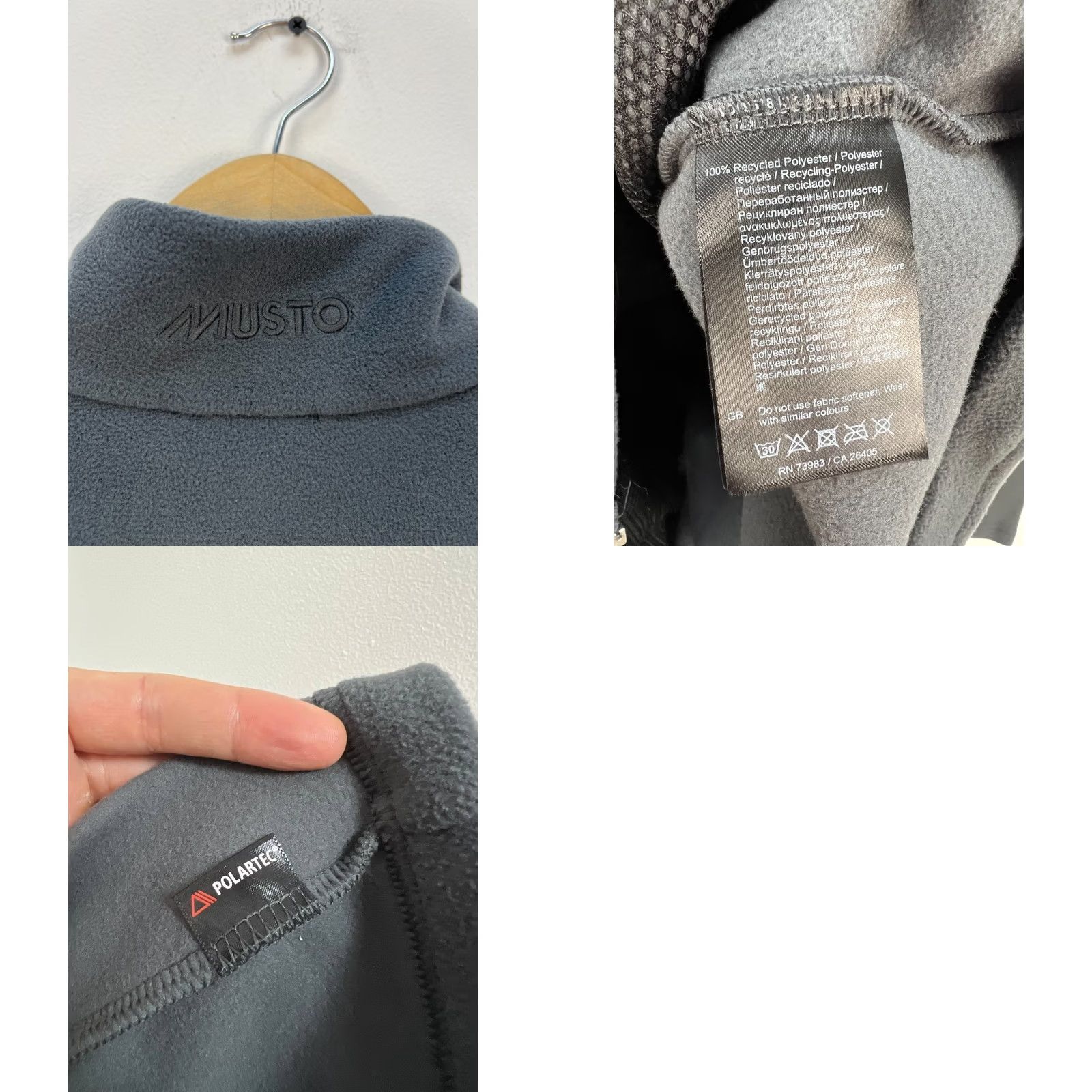 Musto MUSTO Corsica Fleece Jacket Zip Pullover Polartec Women's Size 16 Size XXL / US 16-18 / IT 52-54 - 8 Thumbnail