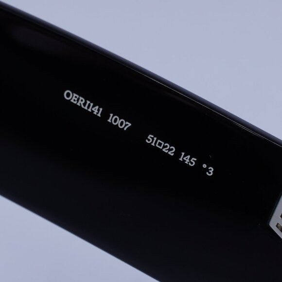 Off-White Off-White OERI141 CARY 1007 Sunglasses Black Rectangle Frame Size ONE SIZE - 6 Thumbnail