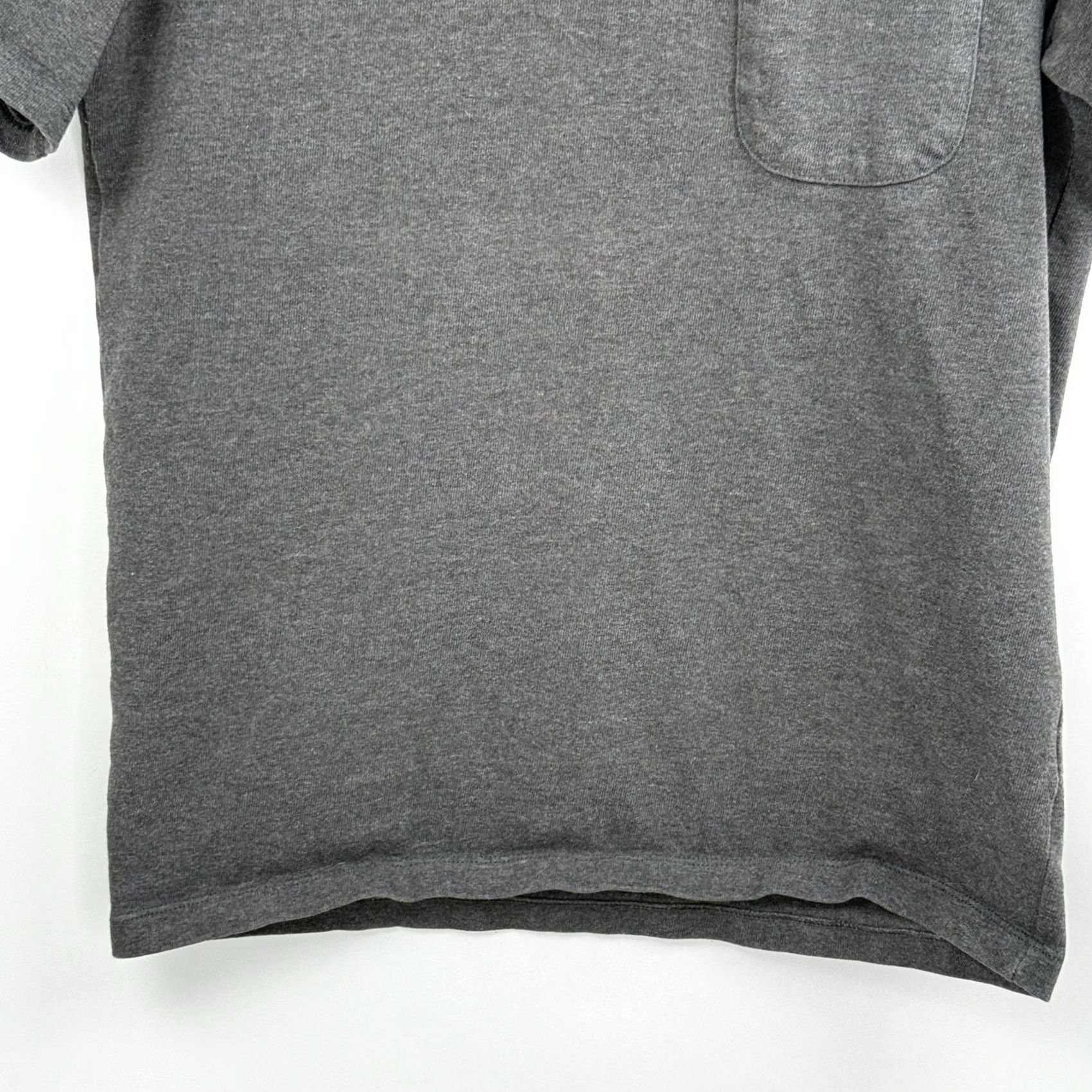 Taylor Stitch Taylor Stitch Mens T-Shirt Pocket Gray 38 Small Heavy Bag Tee Shirt Crew Neck Short Sleeve Cotton Knit Regular Cotton Blend Men 70s? Size US M / EU 48-50 / 2 - 6 Thumbnail