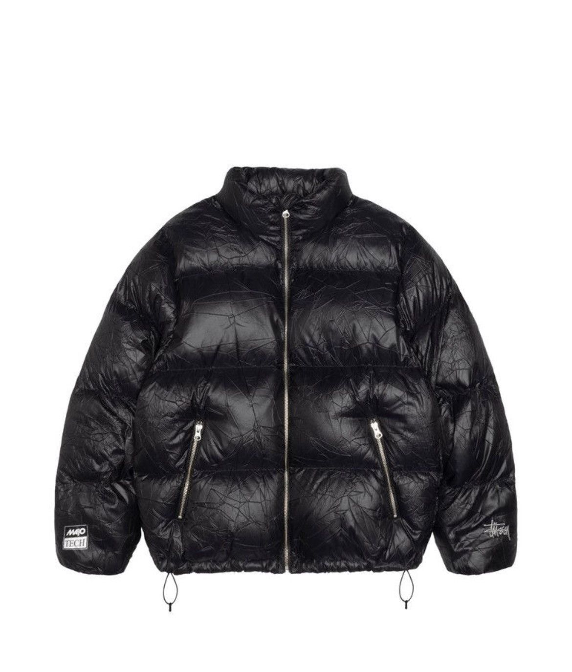 Stussy Stussy wrinkled nylon down puffer jacket Size US S / EU 44-46 / 1 - 7 Thumbnail