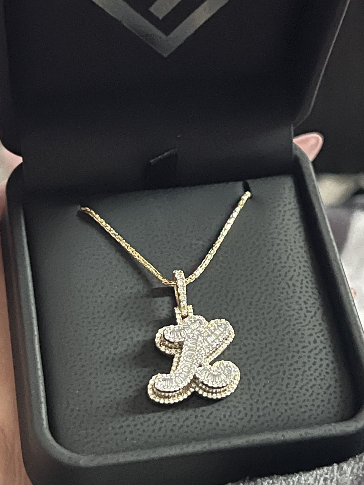 Other ICE BROTHERS K PENDANT & GOLD CHAIN Size ONE SIZE - 1 Preview