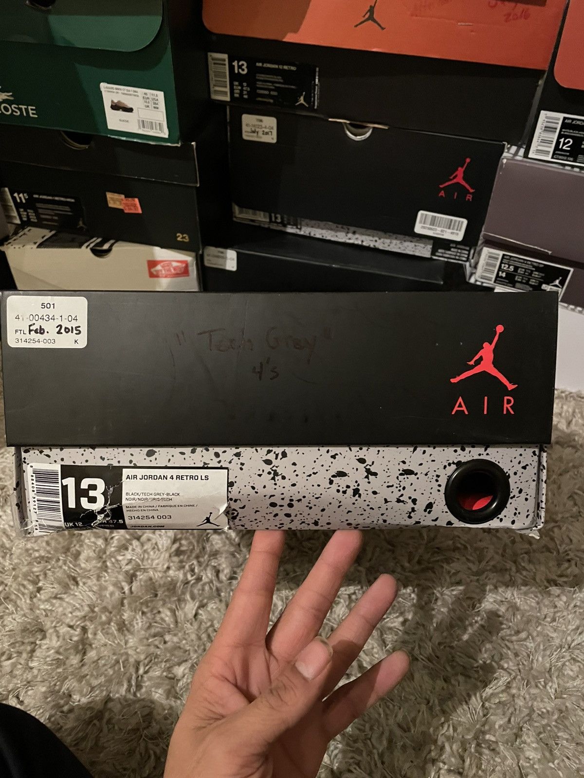 Jordan Brand Jordan 4 Oreo 2015 Release Size US 13 / EU 46 - 11 Thumbnail