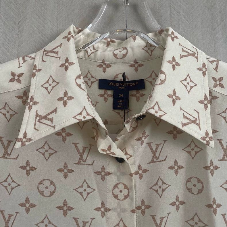 Louis Vuitton LV Printed Long Sleeve Shirt Size 34 -2505 Size US S / EU 44-46 / 1 - 2 Thumbnail