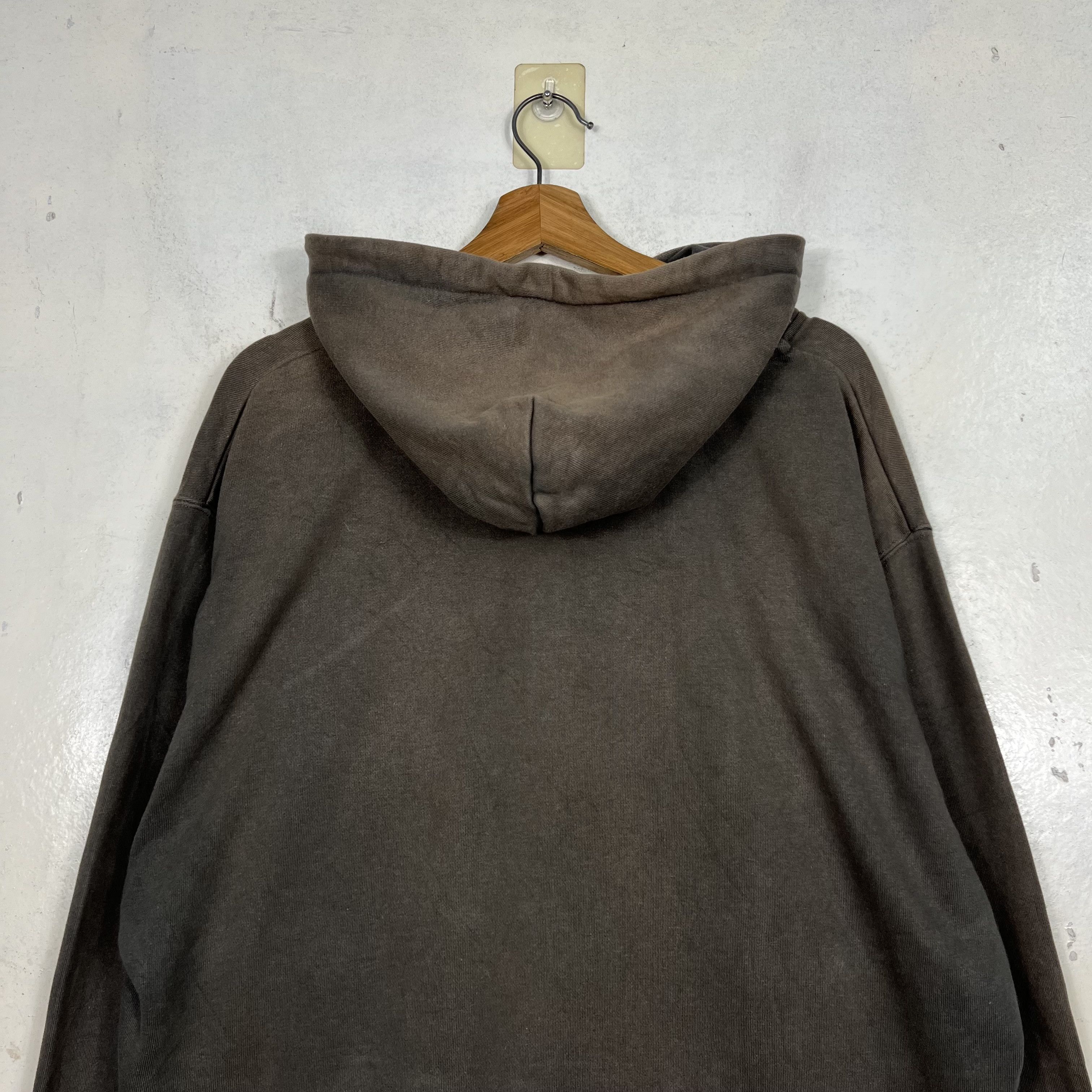 Japanese Brand YOASOBI Sun Faded Green Pullover Hoodies #3836-C175 Size US L / EU 52-54 / 3 - 15 Thumbnail