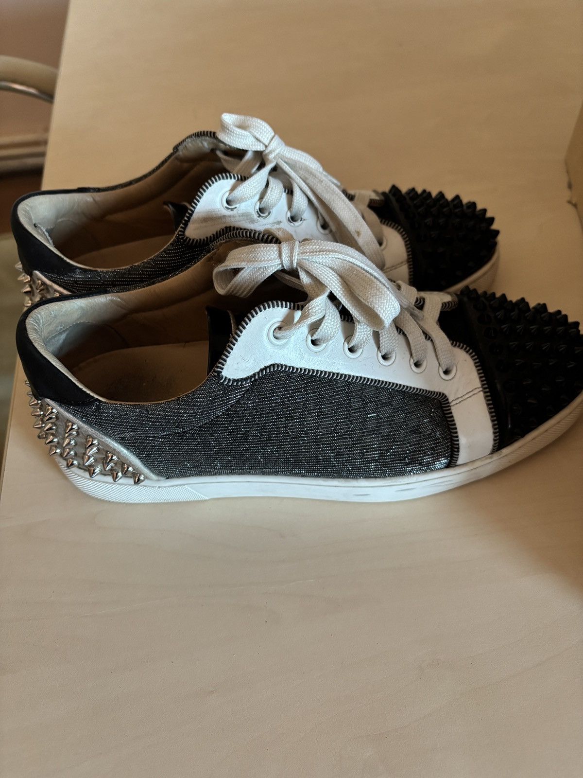 Christian Louboutin Christian Louboutin Spike sneakers Size US 7.5 / EU 40-41 - 4 Thumbnail