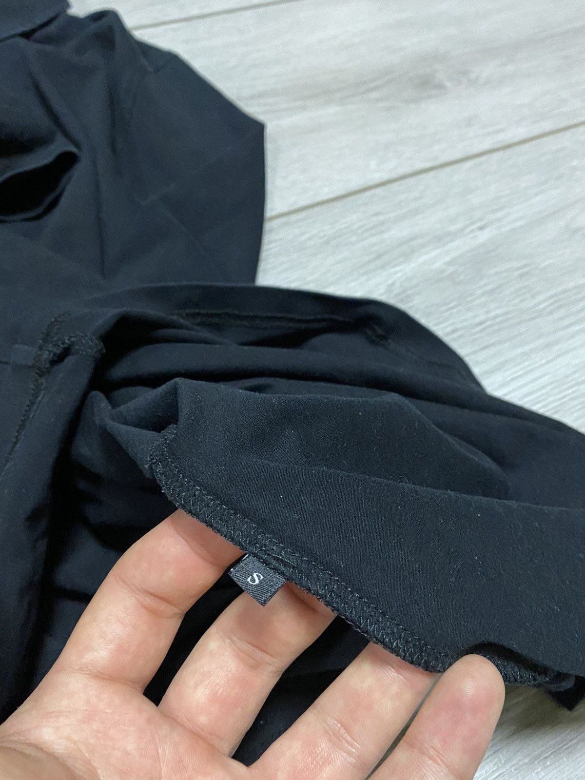 Prada Prada long sleeve polo shirt black tab eb0 Size US S / EU 44-46 / 1 - 8 Thumbnail