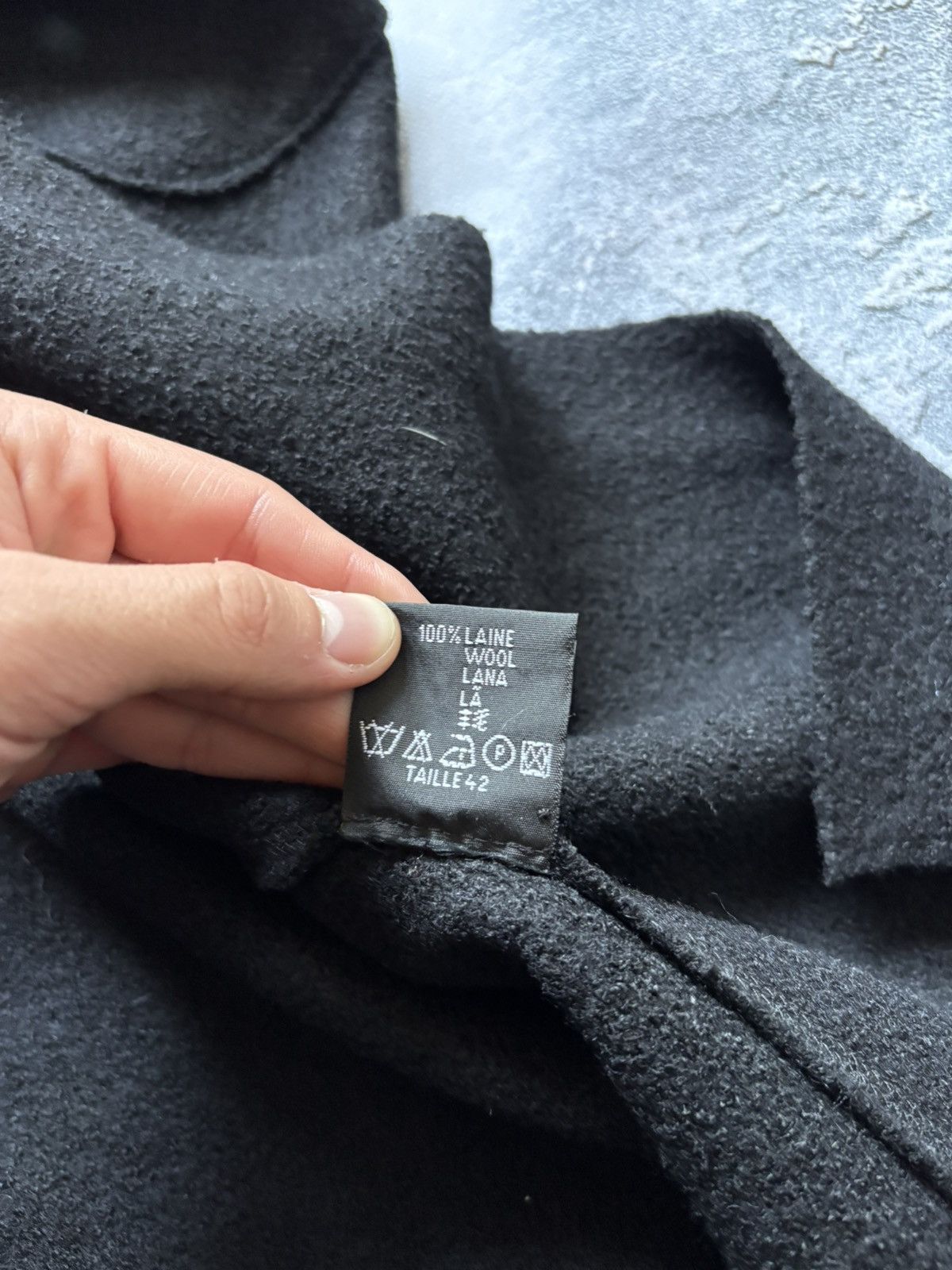 Cop Copine Archive 00s Cop Copine Avant Garde Hooded Long Wool Coat Size M / US 6-8 / IT 42-44 - 10 Thumbnail