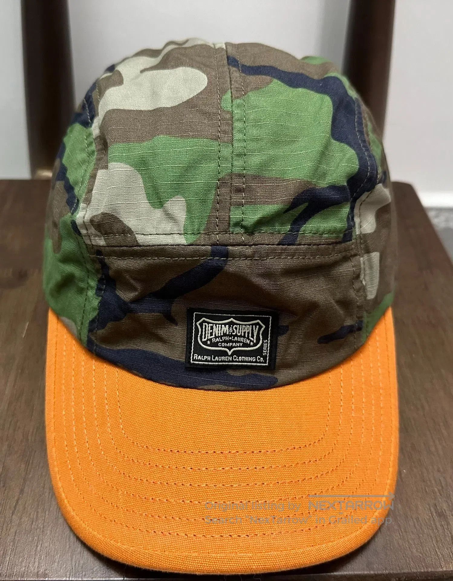 Denim & Supply Ralph Lauren Ralph Lauren Denim Supply Camouflage Baseball Cap. Size ONE SIZE - 4 Thumbnail
