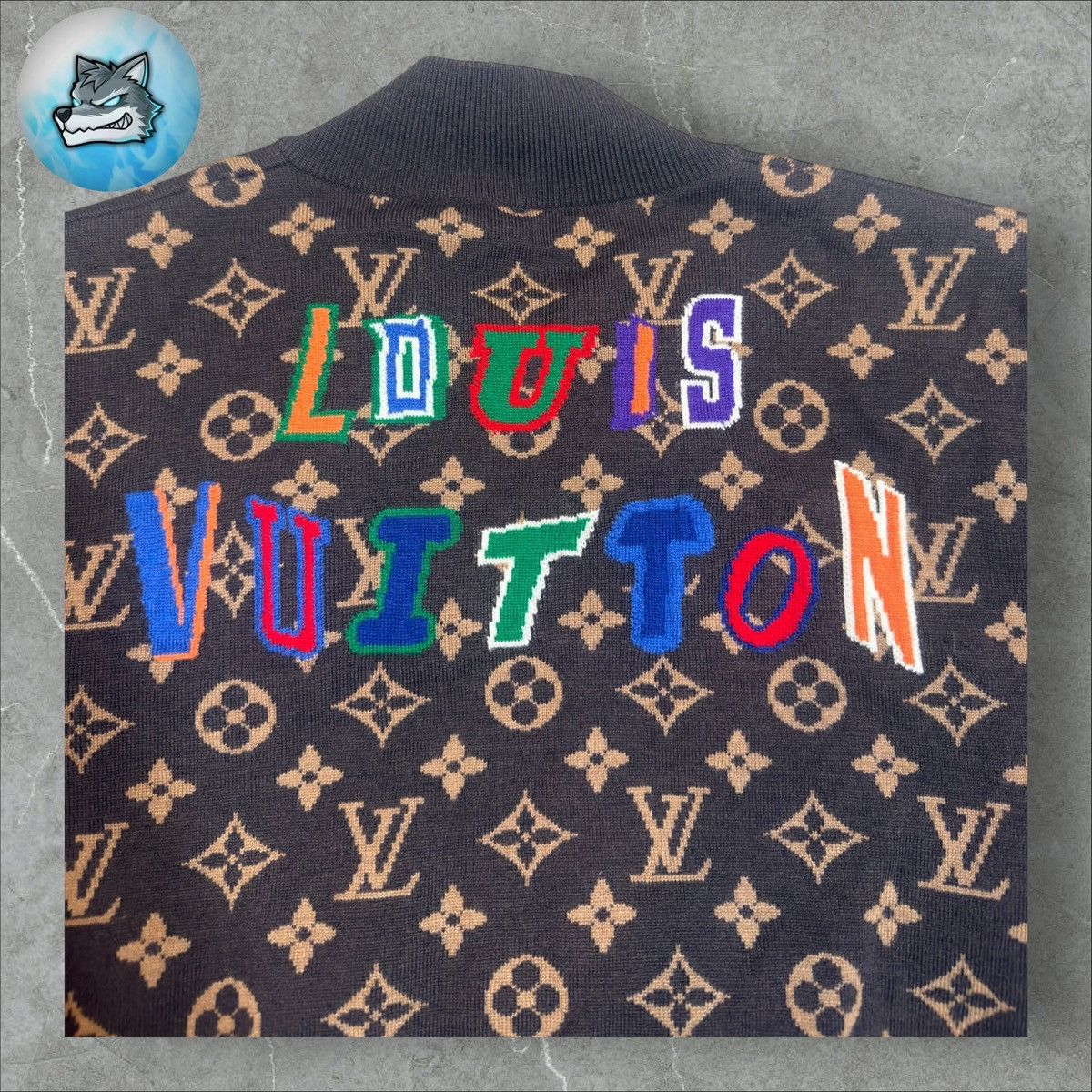 Louis Vuitton × NBA Louis Vuitton x NBA Graphic Blouson Sweater size Large Size US L / EU 52-54 / 3 - 8 Thumbnail