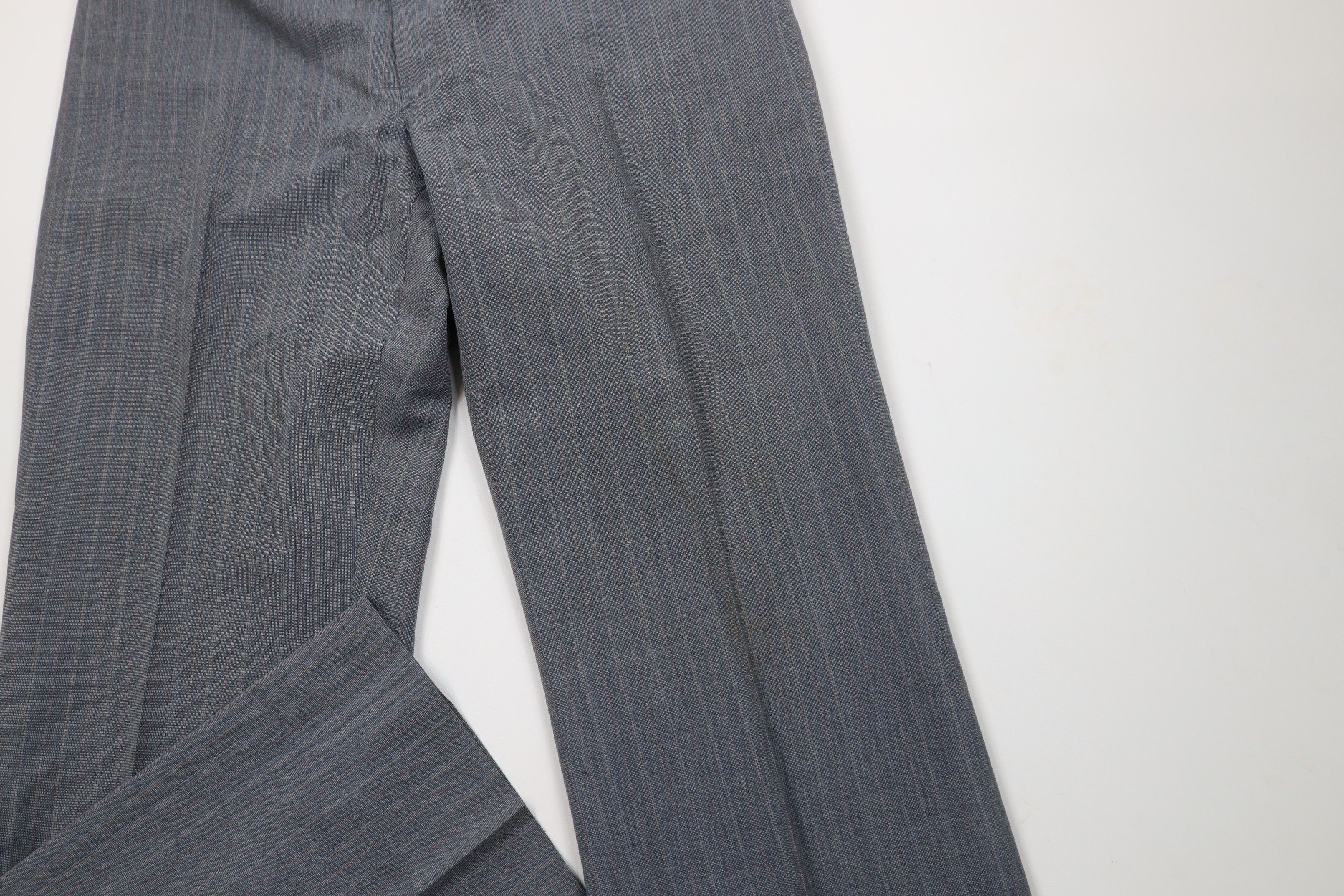 Vintage Vintage 70s Rainbow Striped Bell Bottoms Pants USA Size US 36 / EU 52 - 7 Thumbnail