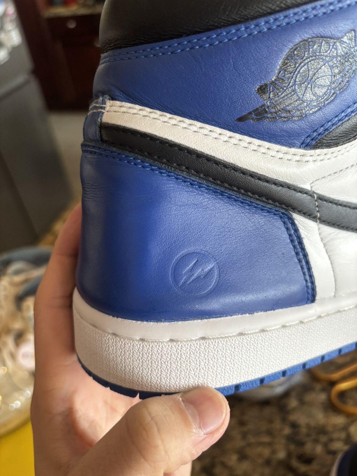 Fragment Design × Nike Nike Jordan 1 high fragment Size US 13 / EU 46 - 12 Thumbnail