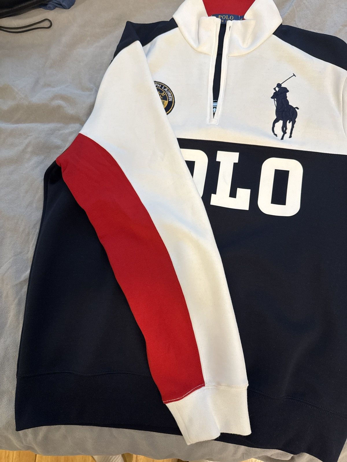 Polo Ralph Lauren Polo Half Zip Sweater Size US M / EU 48-50 / 2 - 1 Thumbnail