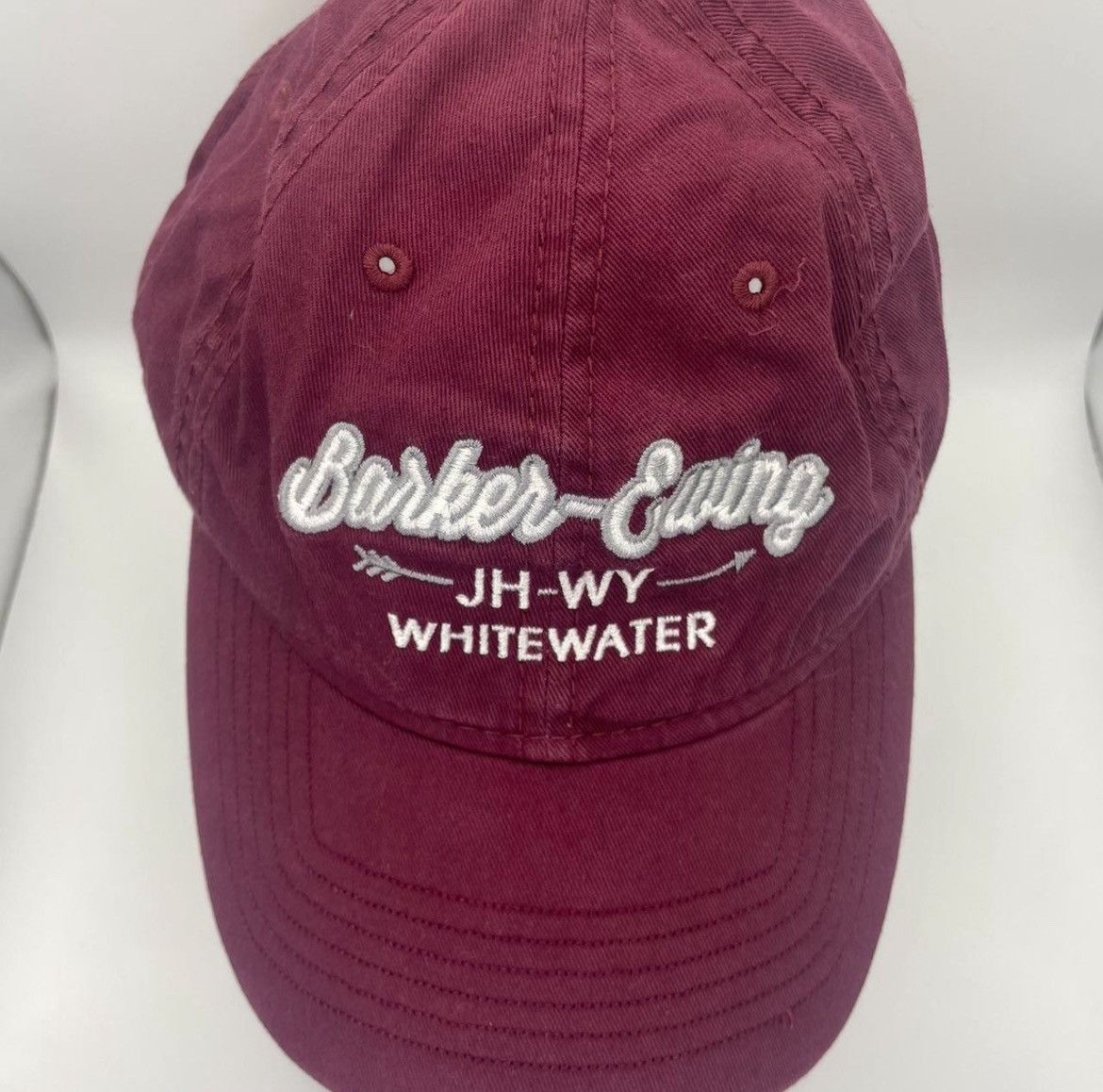 Other Barker-Ewing JH-WY Whitewater Maroon Baseball Cap OURAY Size ONE SIZE - 3 Thumbnail