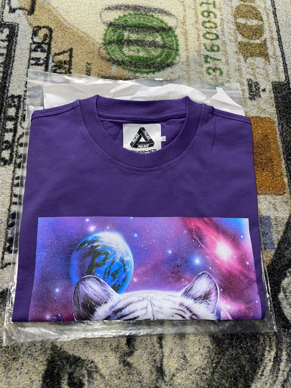 Palace Palace AMG Tri Ferg T-Shirt Purple Size US L / EU 52-54 / 3 - 3 Thumbnail
