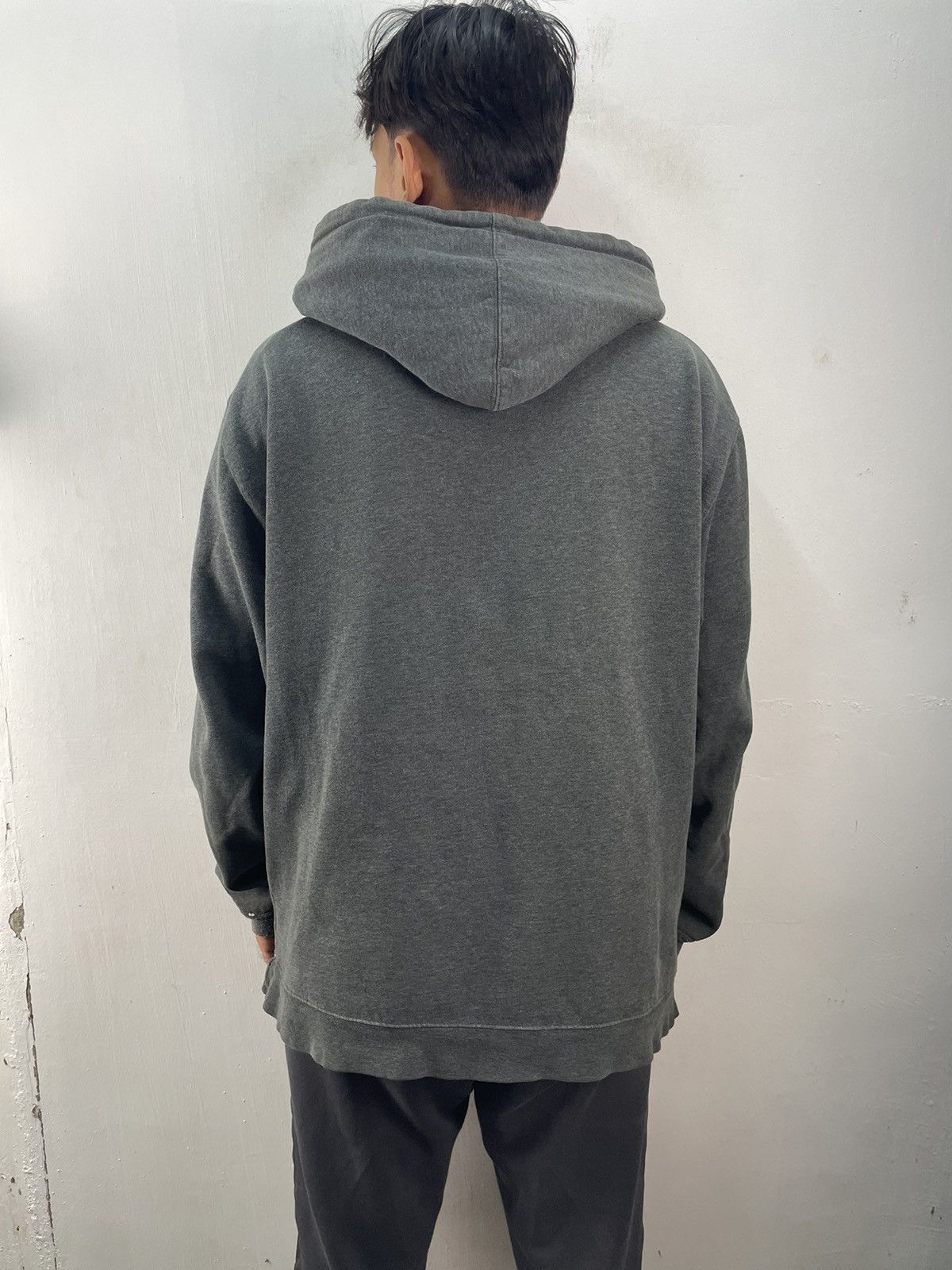 Stussy Vintage 90s Stussy Hoodie Sweatshirt Baggy Faded Black Size US XL / EU 56 / 4 - 3 Thumbnail