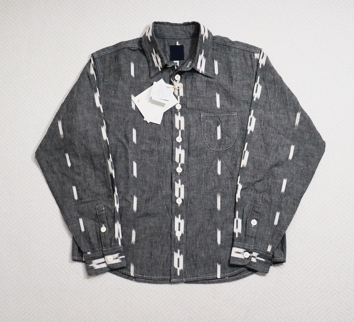 Visvim Visvim 19ss ICT Handyman Shirt N.D. Kasuri Size US S / EU 44-46 / 1 - 2 Thumbnail