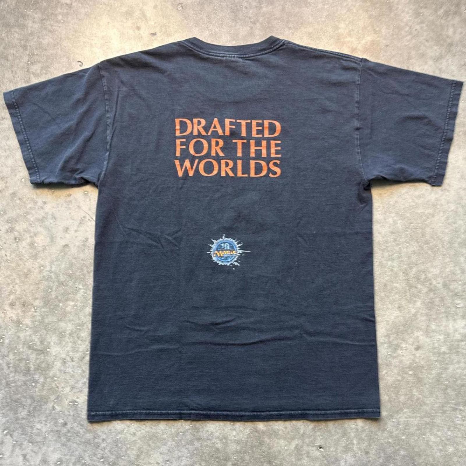 Gildan Magic The Gathering Scourge Y2K Vintage T-Shirt Size US L / EU 52-54 / 3 - 2 Thumbnail