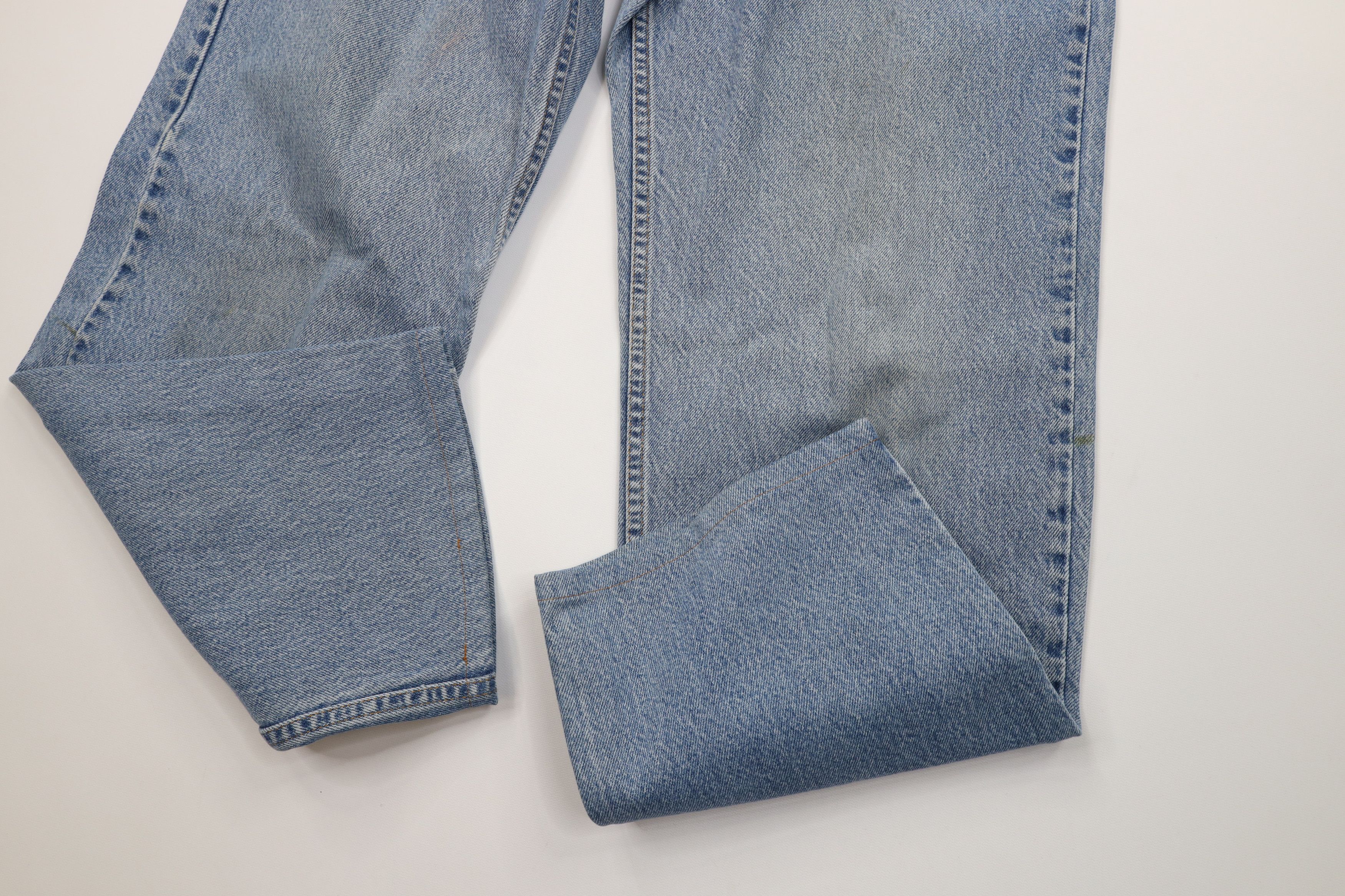Levi's Vintage Y2K 2002 Levis Relaxed Fit Straight Leg Denim Jeans Size US 38 / EU 54 - 5 Thumbnail