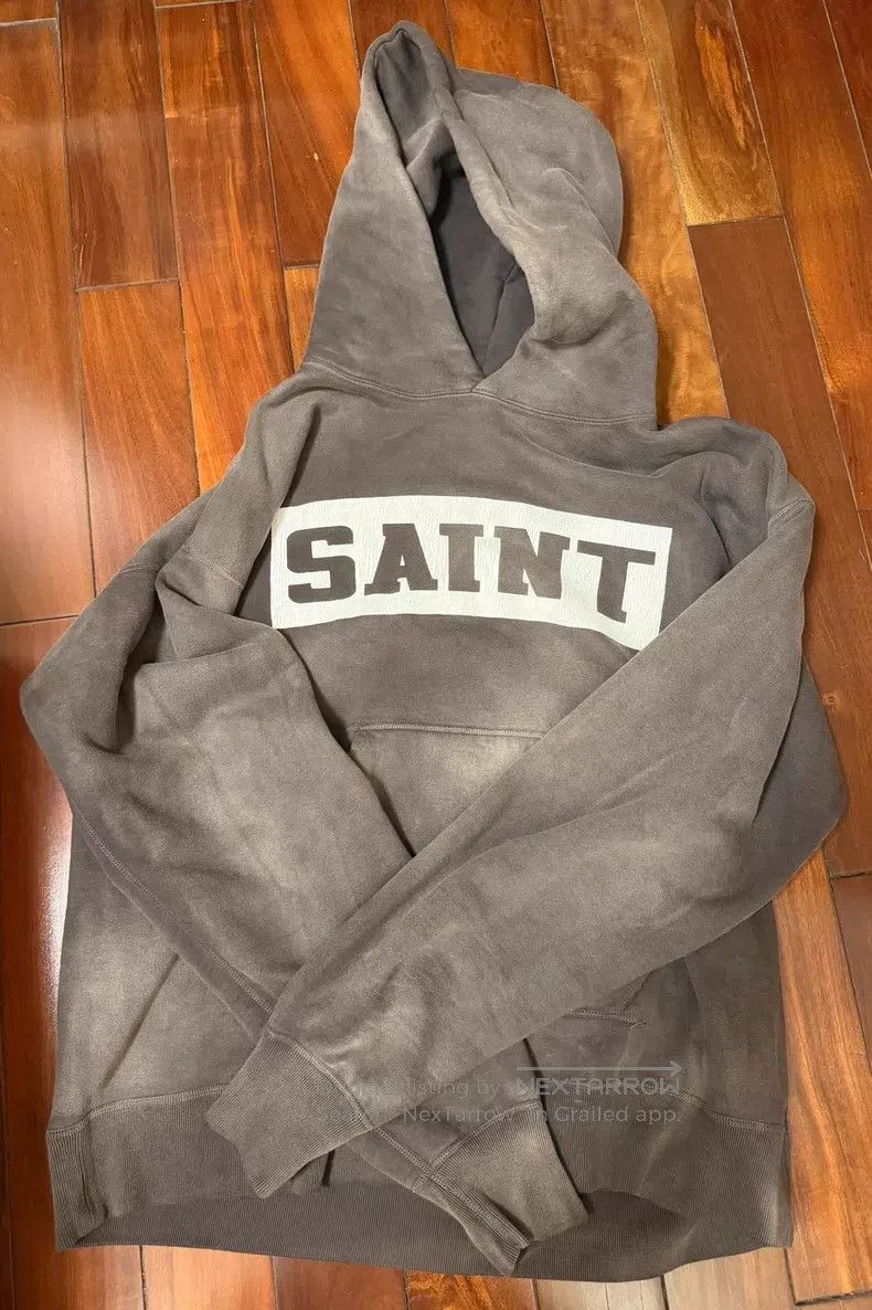 Saint Michael Saint Michael Wrench made old wash hooded sweatshirt Size US XL / EU 56 / 4 - 1 Thumbnail