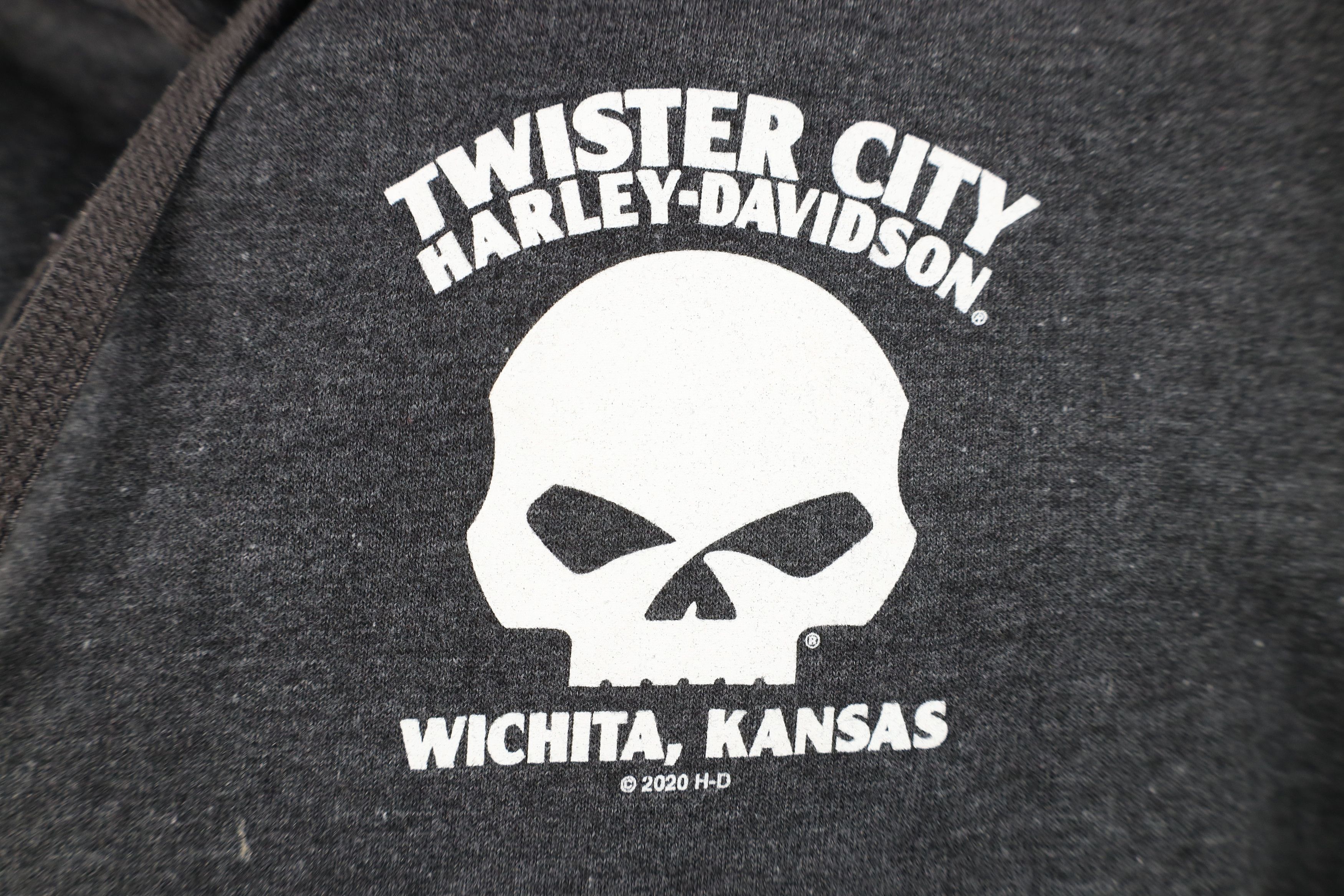 Harley Davidson Y2K Harley Davidson Skull Skeleton Tribal Hoodie Sweatshirt Size US M / EU 48-50 / 2 - 4 Thumbnail