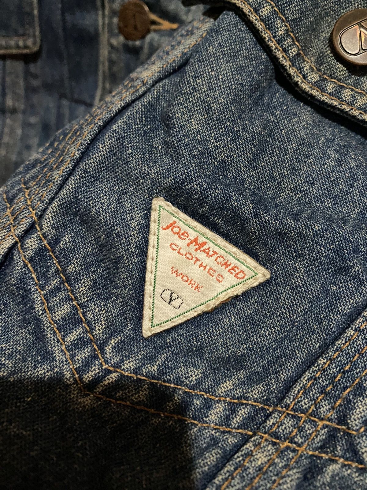 Vintage Vintage Valentino Garavani Jeans Denim Jacket Made in Italy Size US M / EU 48-50 / 2 - 8 Thumbnail