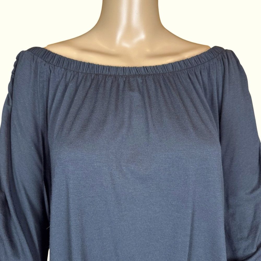 Free People NWT New Free People Care FP Serenade Black Long Sleeve Tee Size M / US 6-8 / IT 42-44 - 4 Thumbnail