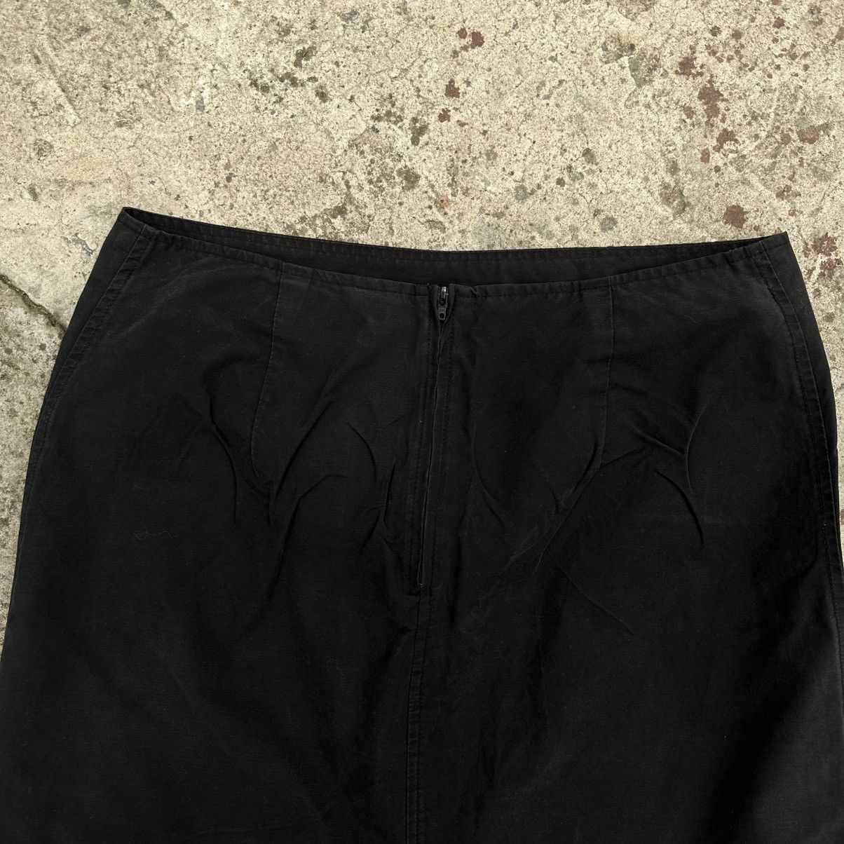 Issey Miyake × Japanese Brand Vintage Midi Skirt Grunge Avantgarde Hype Size 27" / US 4 / IT 40 - 8 Thumbnail