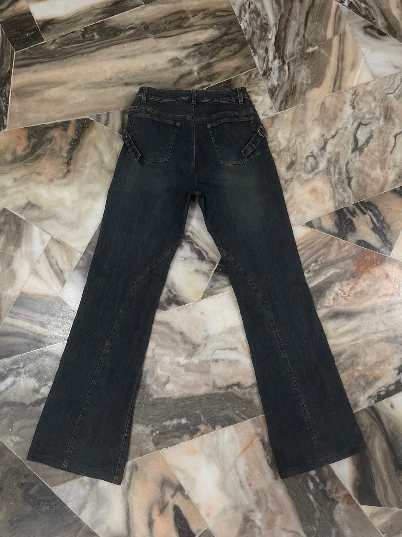 Japanese Brand Vintage Fildire Side Buckle Denim Jeans Inspired Helmut Lang Size 27" / US 4 / IT 40 - 9 Thumbnail