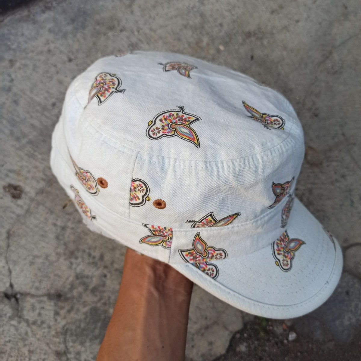 Beauty Beast CUTE.. Monogram birds hat by marie and claire Size ONE SIZE - 11 Thumbnail