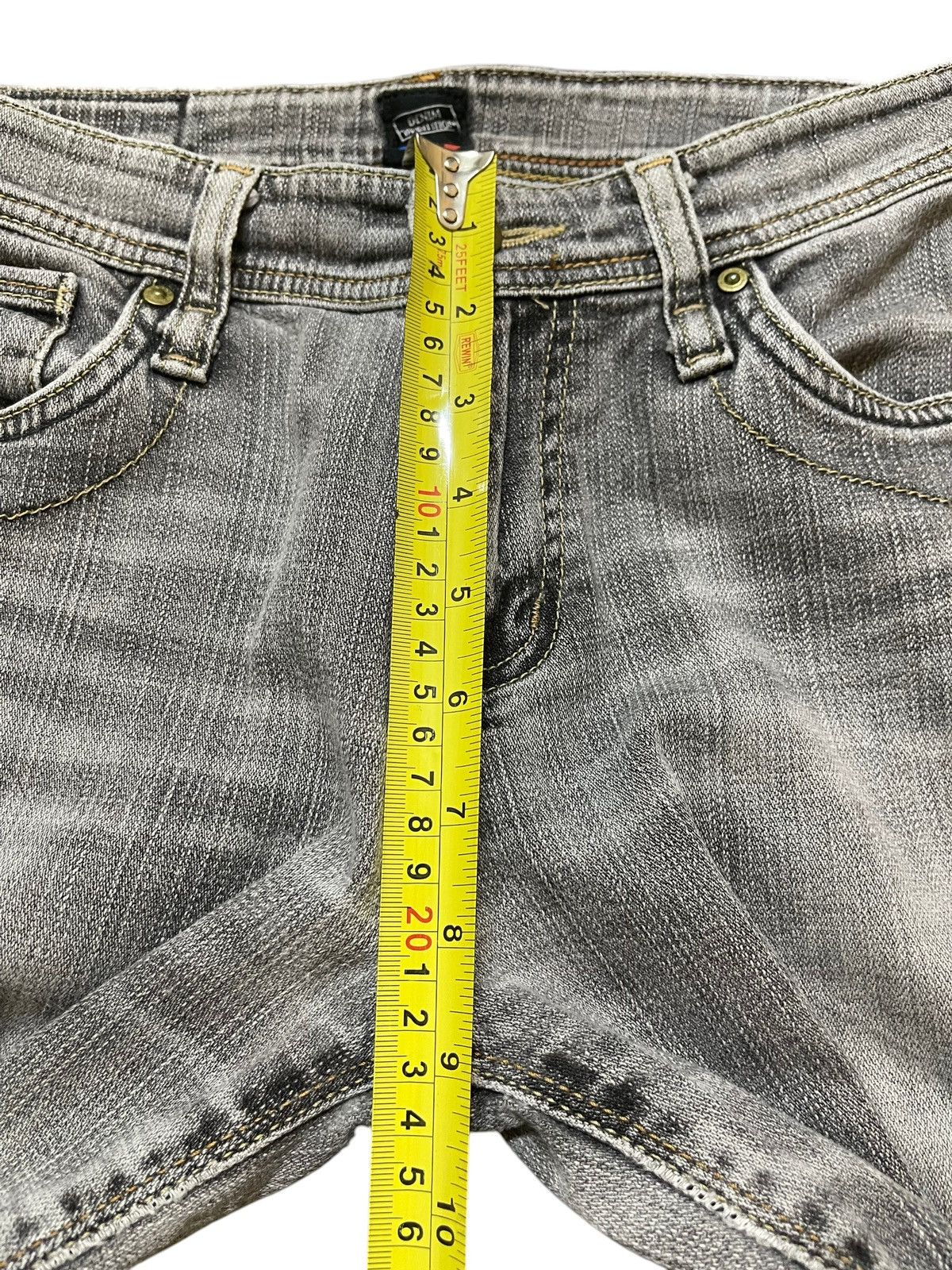 If Six Was Nine Vintage Japanese Brand Faded Wash Style Flare Jeans Size US 28 / EU 44 - 14 Thumbnail