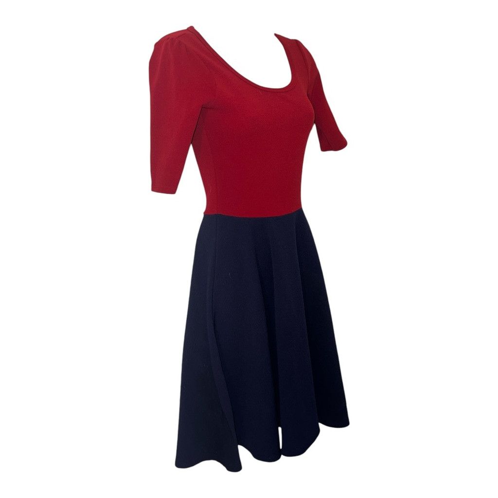 Other LuLaRoe Women's Dress Small Red Navy XXS Size XXS / US 00 / IT 34 - 2 Thumbnail