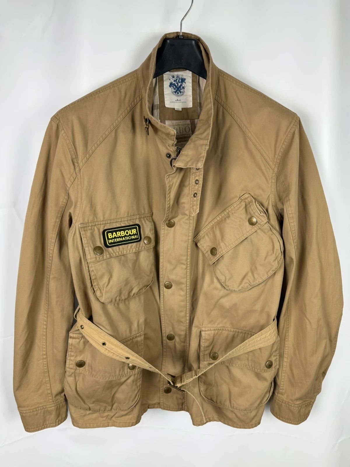 Barbour Barbour International Vintage Jacket Belted size XL Size US XL / EU 56 / 4 - 1 Thumbnail