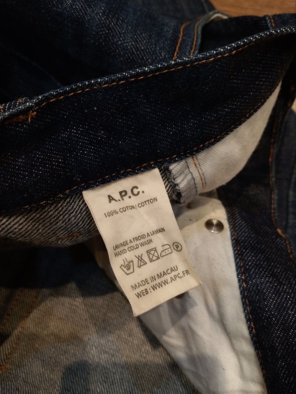 A.P.C. A.P.C NEW CURE H INDIGO DENIM PANTS Size US 31 - 7 Thumbnail